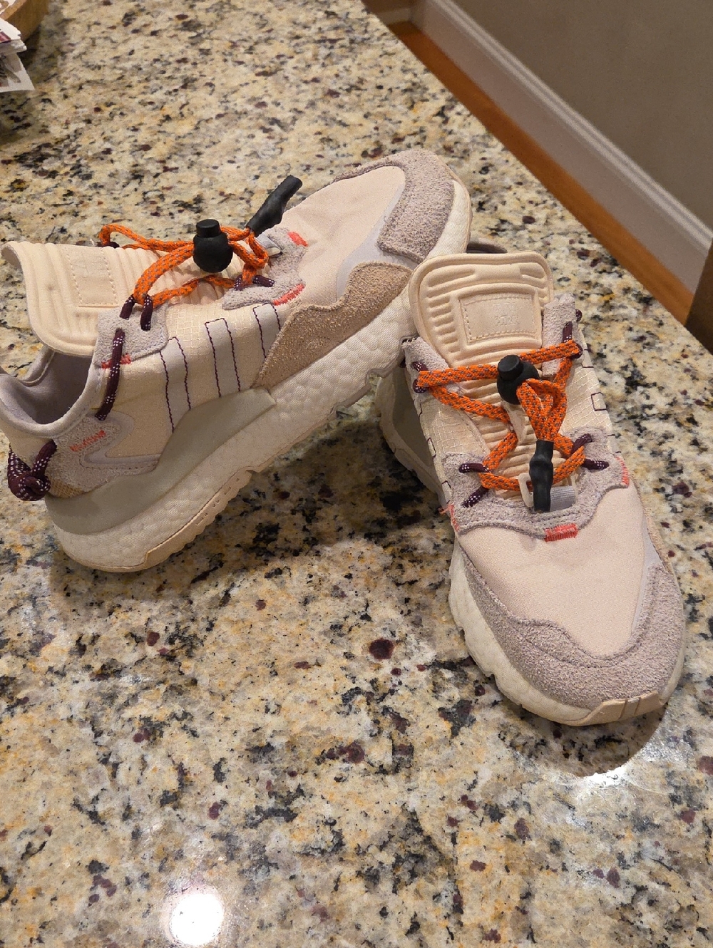 Adidas X Ivy Park Nite Jogger 'Ecru Tint' sneakers.  Size 6 Woman